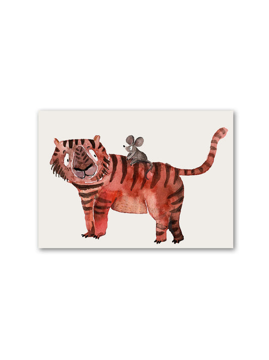 Postkarte `Tiger`