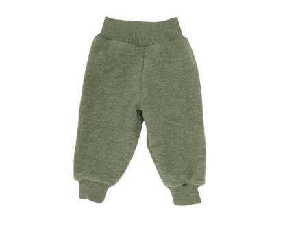 Wollwalkhose, salbeigrün melange