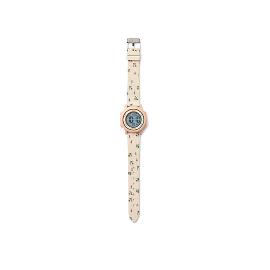 Liewood Sussi Kinder Armbanduhr mit  Alarmfunktion, Pfirsich