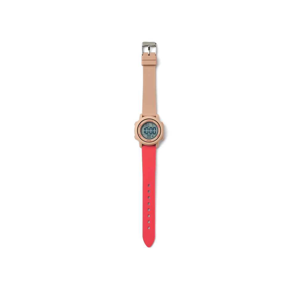 Liewood Sussi Kinder Armbanduhr mit  Alarmfunktion, Colorblock