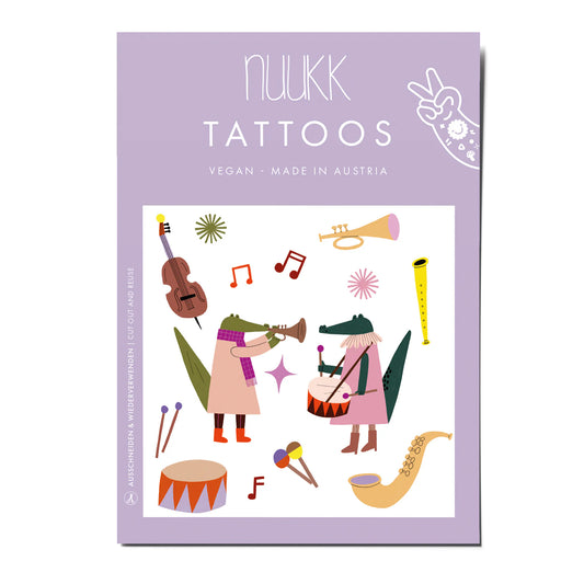 Nuuk Krokodil Kindertattoos