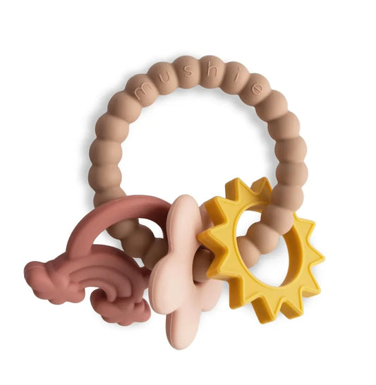 Mushie Nature Teething Ring