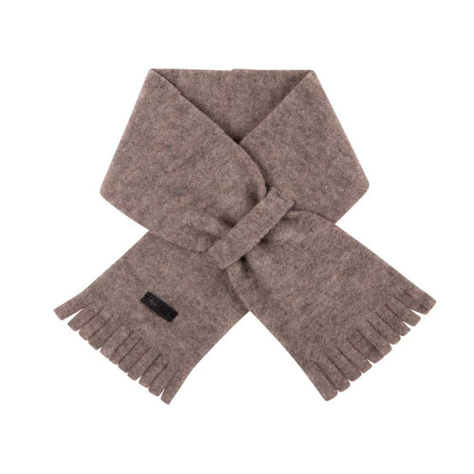 Baby Schal Fleece, stein-grau