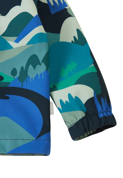 Softshell jacket, Vantti, Sparkly Blue