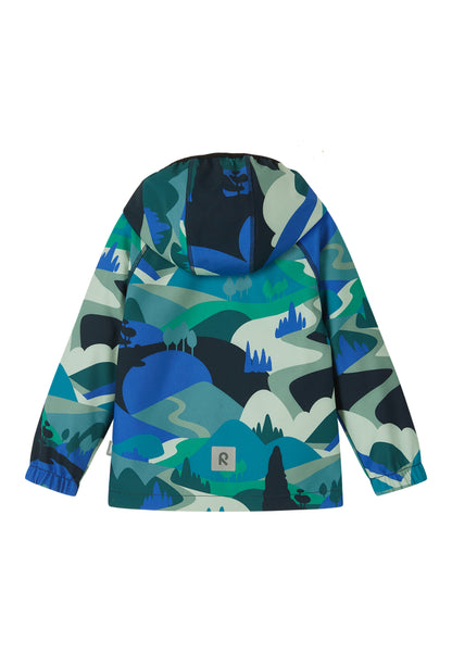 Softshell jacket, Vantti, Sparkly Blue
