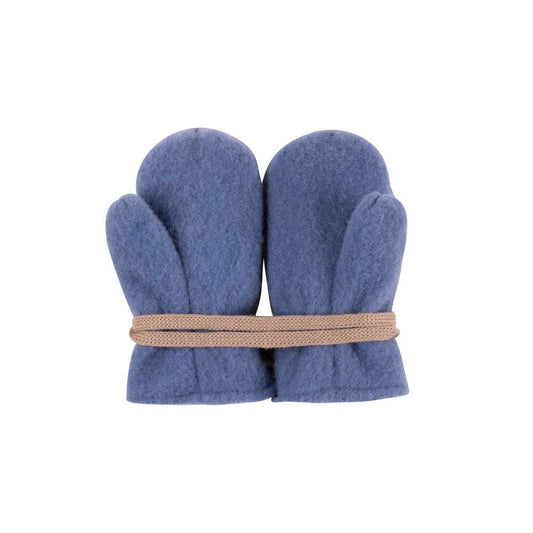 Baby-Fäustel Fleece, smoke-blue