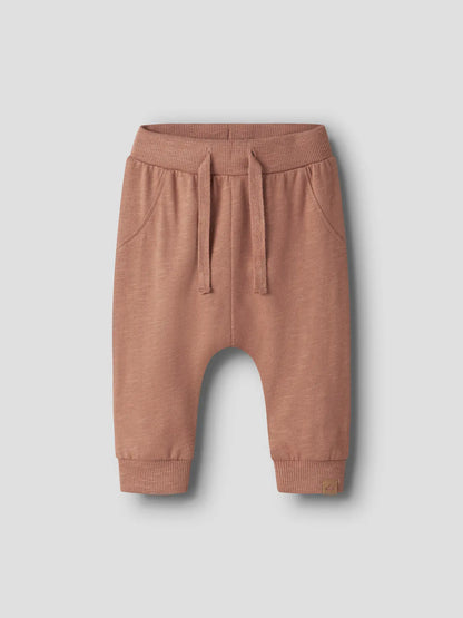 Stoffhose Baby - Modal, rostbraun