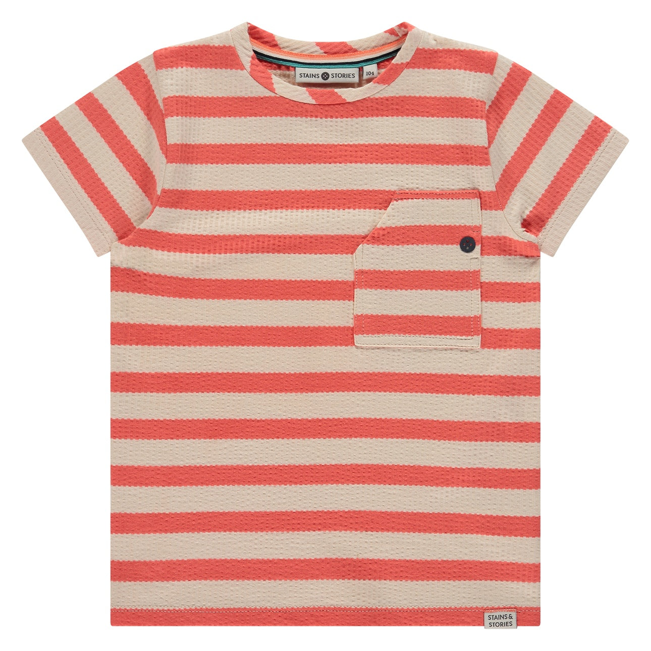 T-Shirt mit Brusttasche