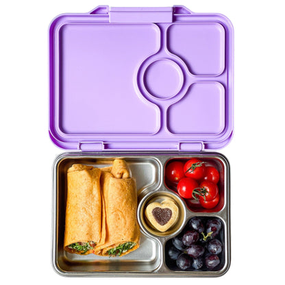 Yumbox Prêt Bento — Wasserdichter Bento aus Edelstahl — Lavande Purple