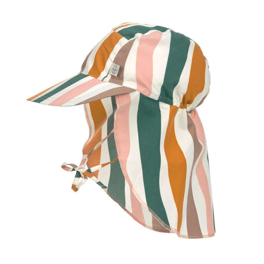 Splash Flap Hat Waves pink/nature