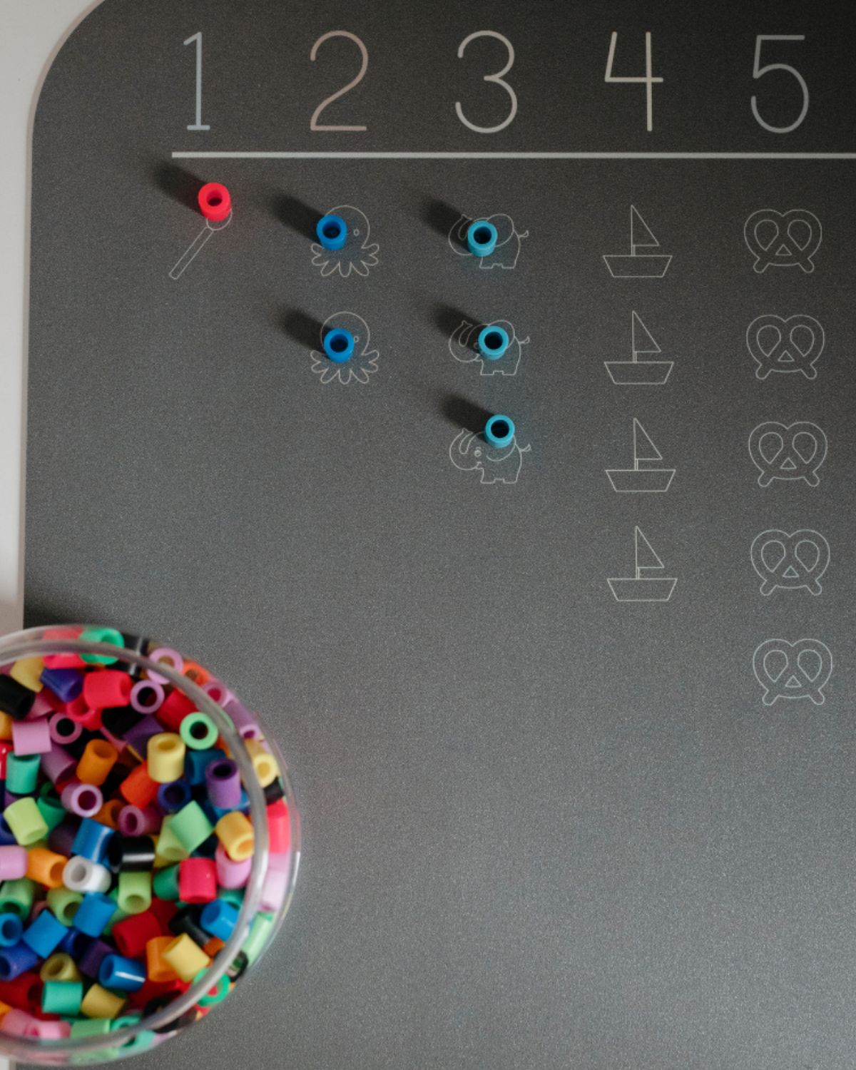 Noui Noui Kindertischset XL, learning numbers
