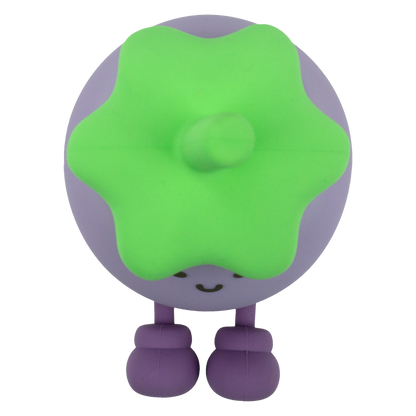 Verpackte Mary’s Auberginenlampe, violette Nachtlampe aus Silikon, erhältlich im Bärechind Winterthur Zürich Schweiz.