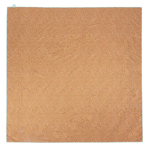 Microfiber Beach Blanket 180x180 cm Zebra / Caramel