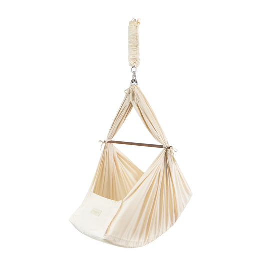 Federwiege, beige