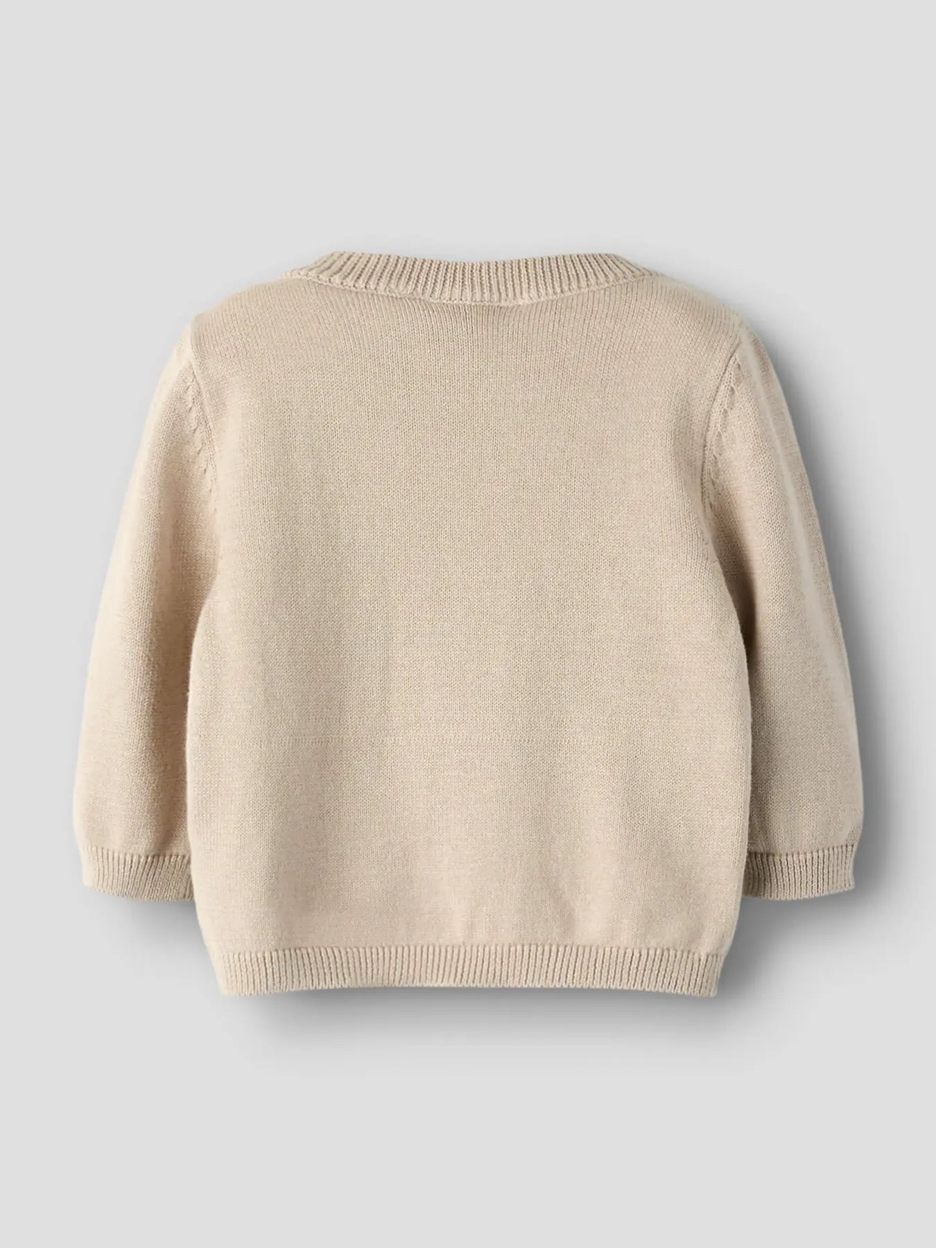 Baby Pullover aus Baumwollstrick mit Möwen Muster, erhältlich bei Bärechind Winterthur Zürich Schweiz.