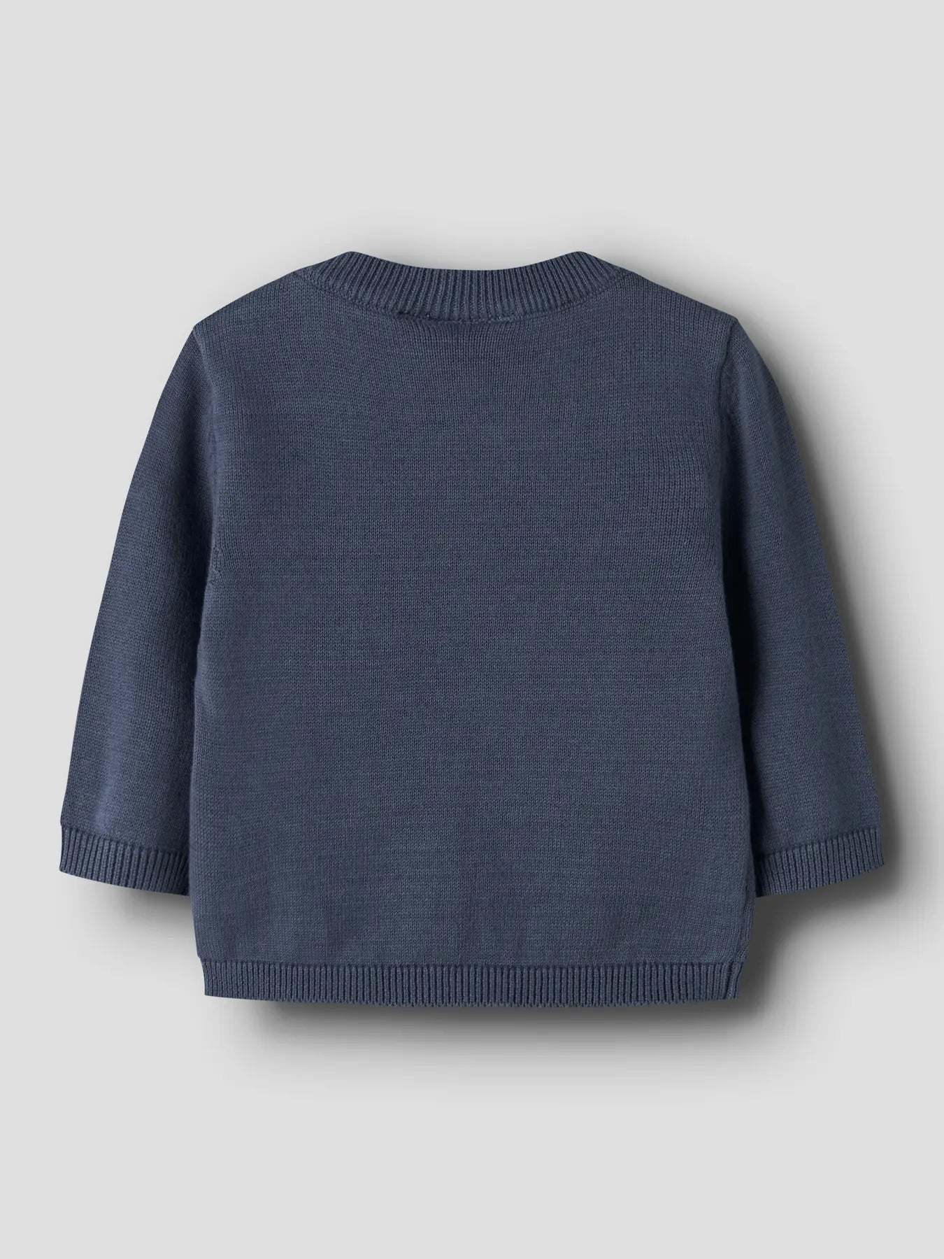 Baby Pullover aus Baumwollstrick mit Wal Muster, erhältlich bei Bärechind Winterthur Zürich Schweiz.