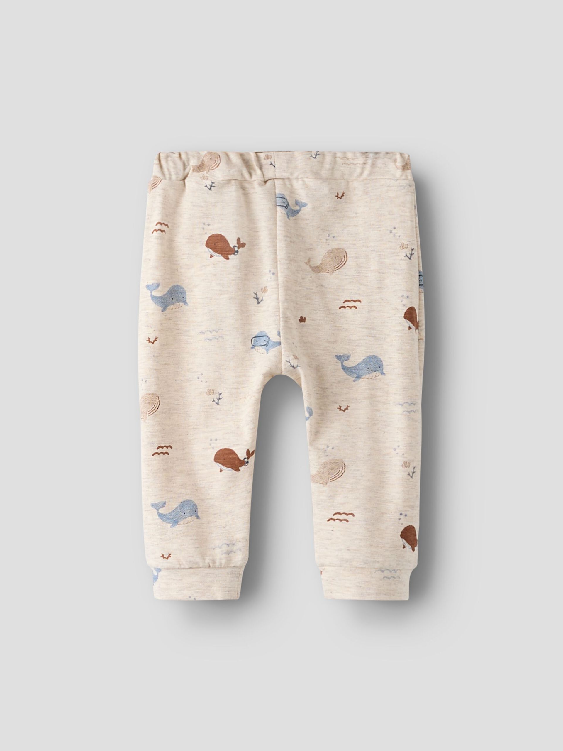 Bequeme Babyhose mit Wal und Meeresmotiv von NAME IT erhältlich bei Bärechind Kinderladen Winterthur Zürich Schweiz