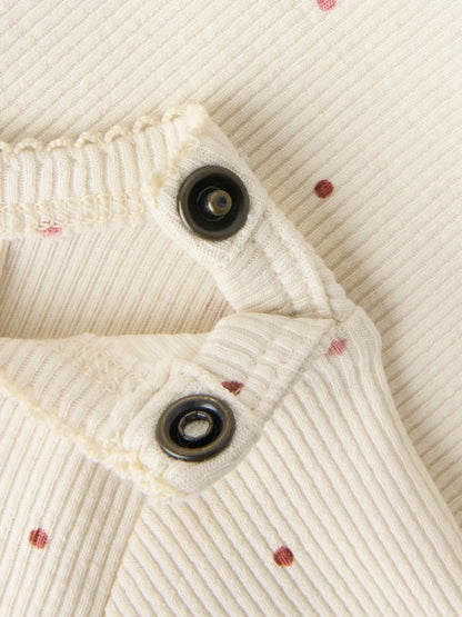 Bärechind Lil'Atelier Langarmbody, Detailansicht der Druckknöpfe