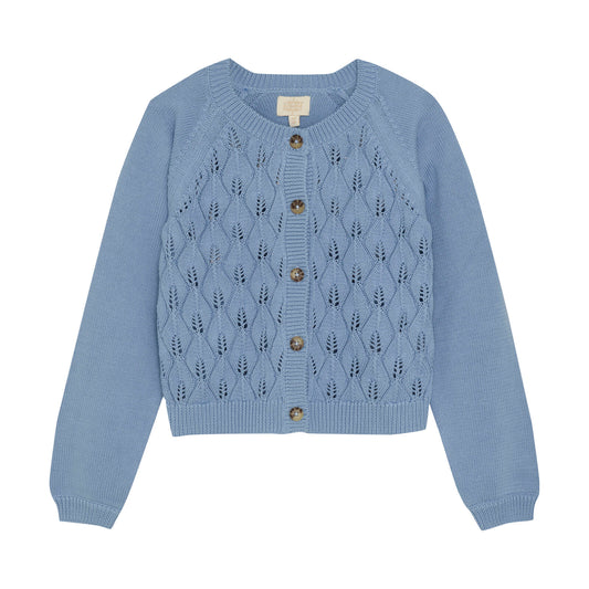 Baumwolljäckchen "Forever Blue" für Mädchen von Creamie – GOTS-zertifizierte Bio-Baumwolle – Erhältlich im Kinderladen in Winterthur