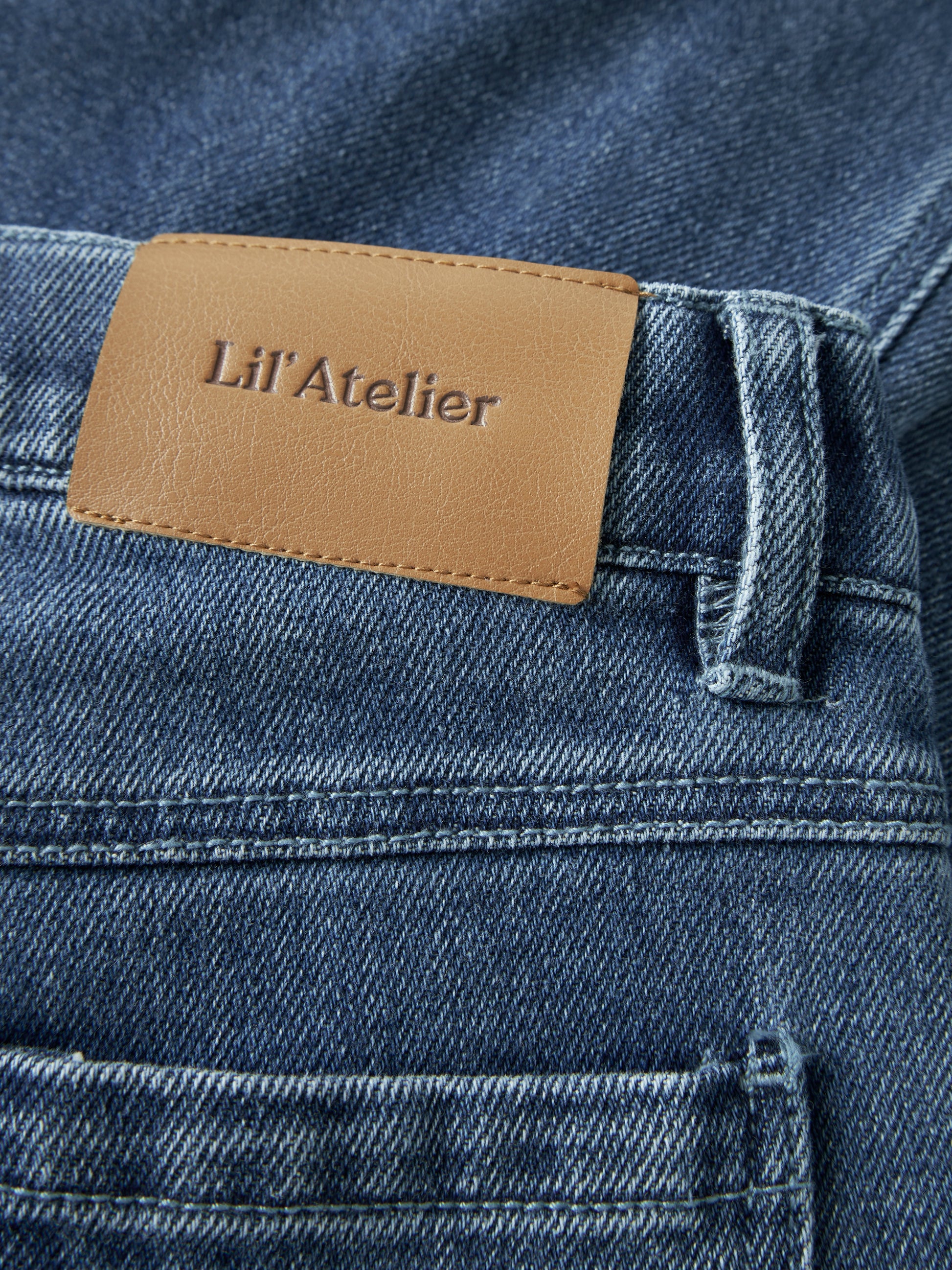 Lil'Atelier Wide Jeans aus Bio-Baumwolle bei Bärechind