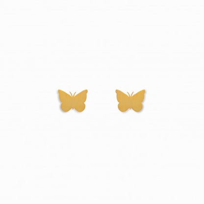 Schmetterling Ohrringe in Silber oder Gold