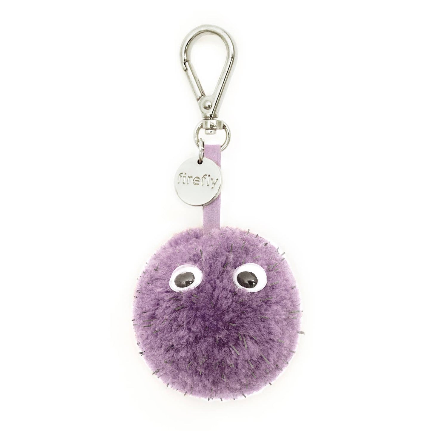 Reflektierende Anhänger für Kinder, Pom-Pom-Ball