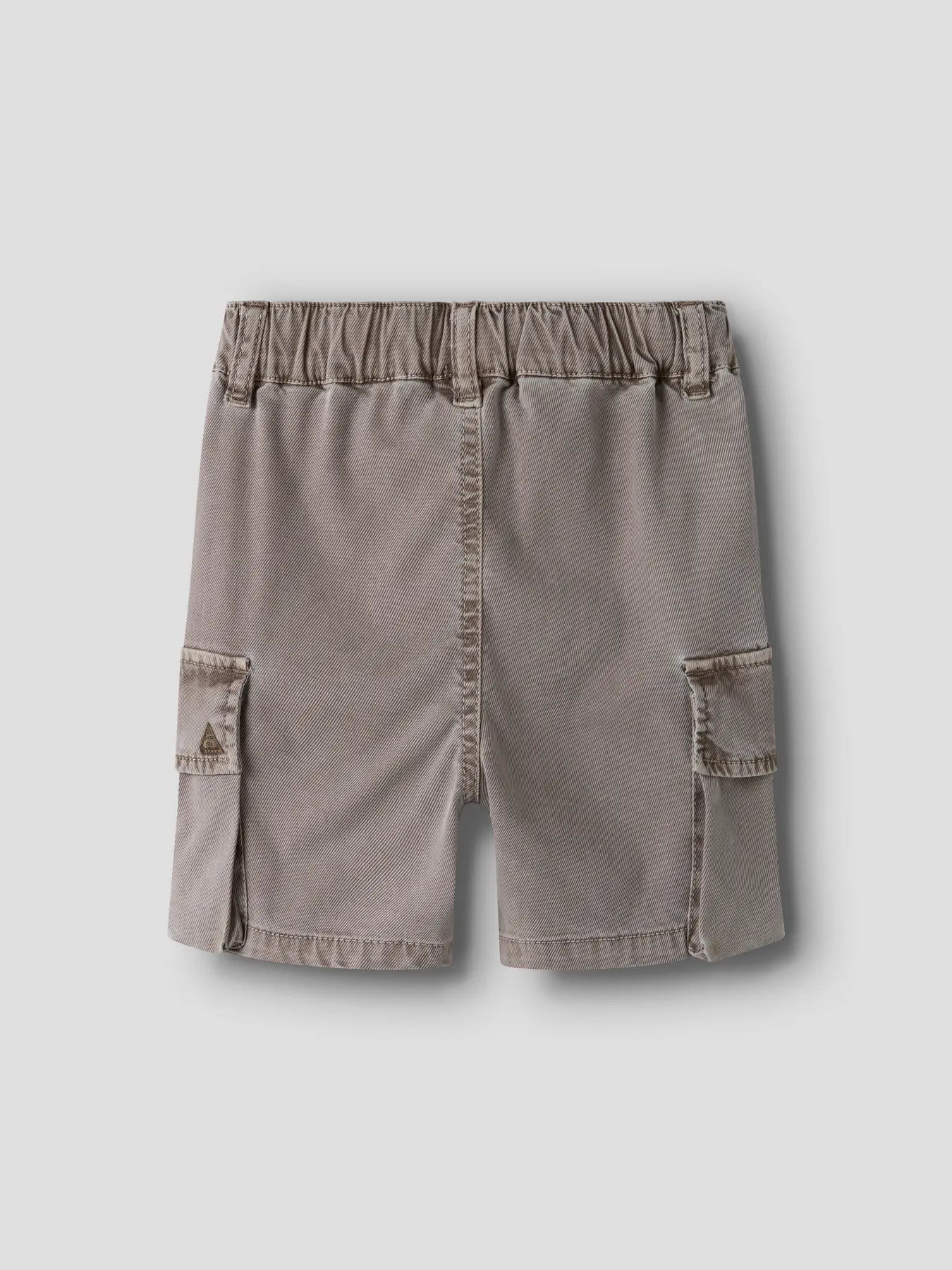 Beige Cargo Shorts aus Baumwolle von NAME IT, Rückansicht, im Bärechind Winterthur Zürich Schweiz kaufen