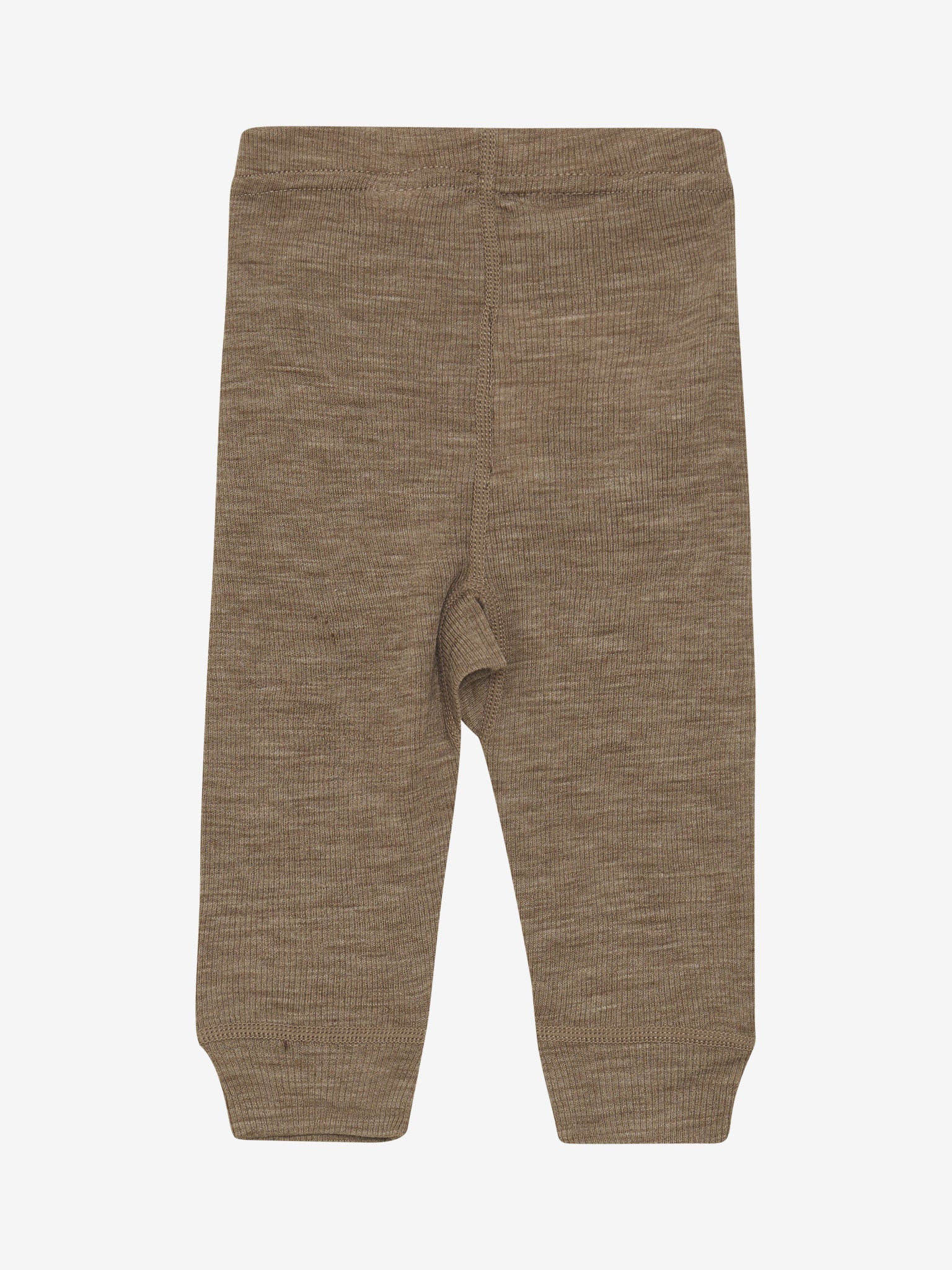 Rückansicht der CeLaVi Baby Leggings aus Wolle in Dusky Green – erhältlich im Bärechind in Winterthur, Zürich, Schweiz.