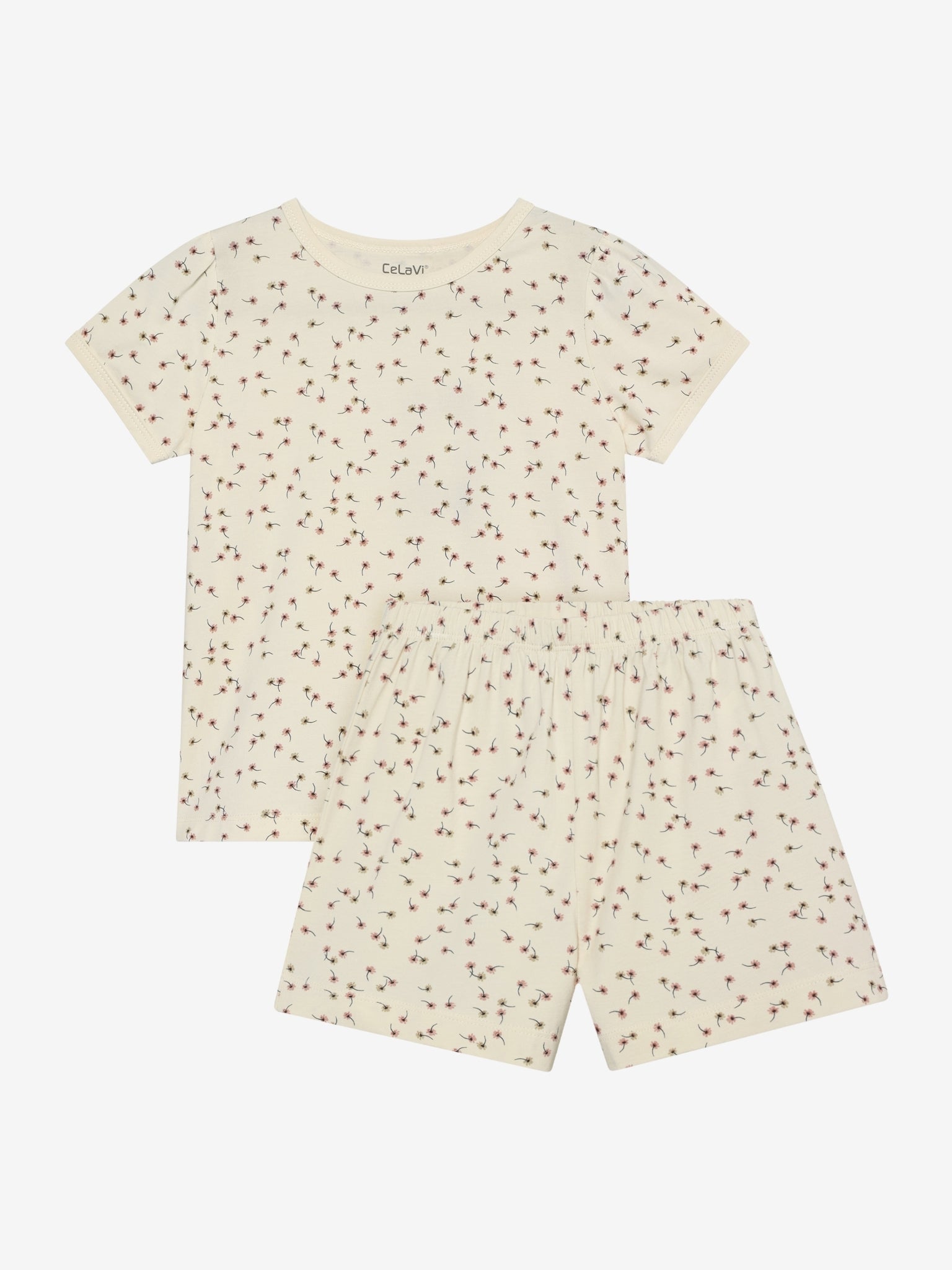 CeLaVi Bambus Pyjama-Set mit Blumen-Print für Kinder, Bärechind Winterthur Zürich Schweiz
