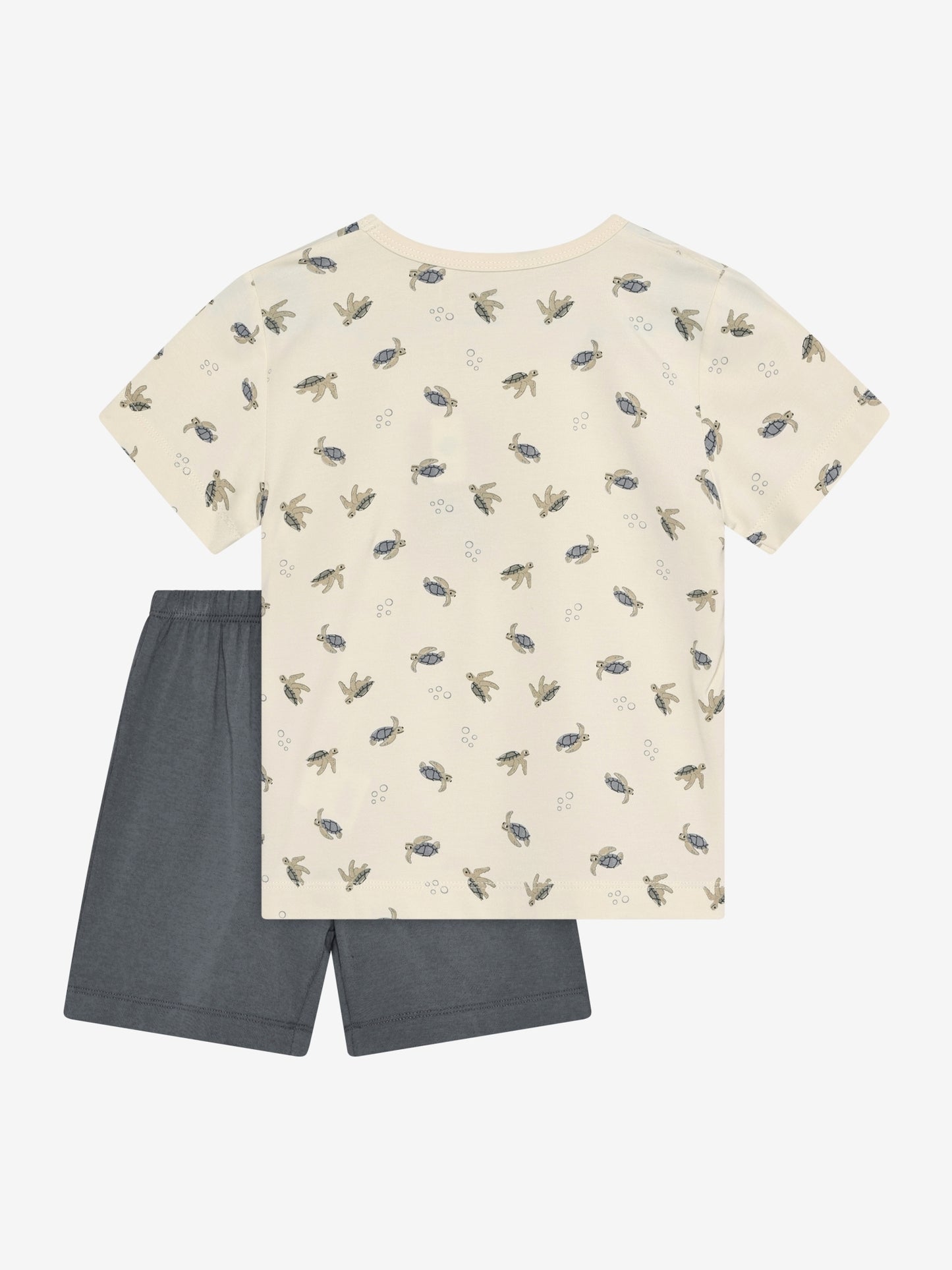 CeLaVi Kinder Pyjama aus Bambus mit Schildkröten Allover-Print, erhältlich im Bärechind Winterthur Zürich Schweiz