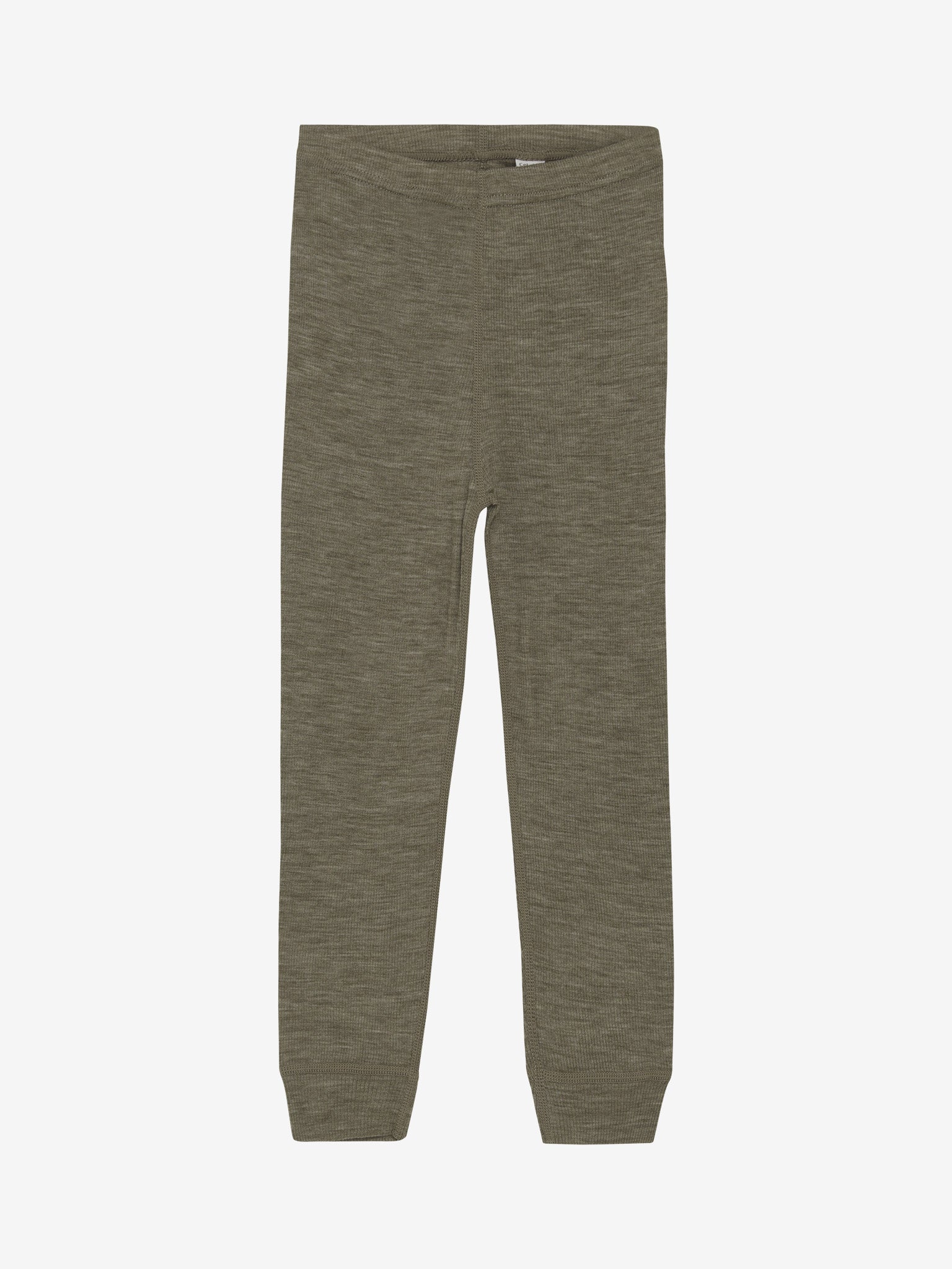 CeLaVi Leggings aus Wolle in Dusky Green – Vorderansicht, erhältlich im Bärechind in Winterthur, Zürich, Schweiz.