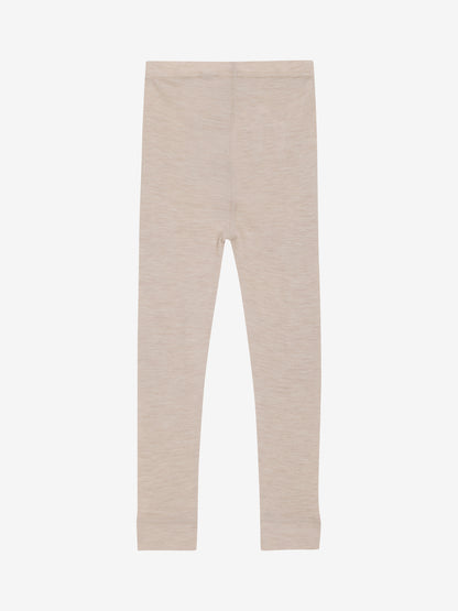 Rückansicht der CeLaVi Wollleggings in Rose Dust – im Bärechind in Winterthur, Zürich, Schweiz.
