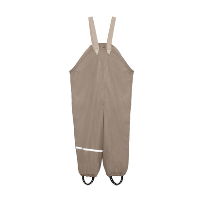 Regenhose des Sets mit verstellbaren Hosenträgern