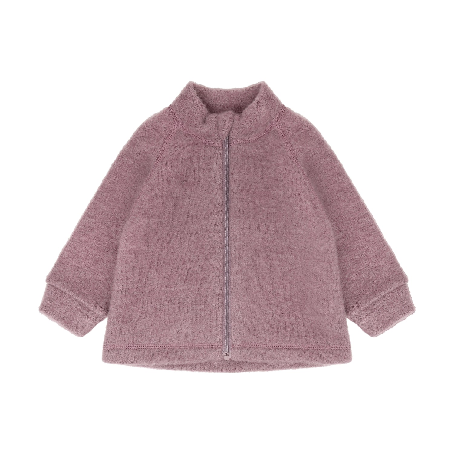 CeLaVi Wollfleecejacke in der Farbe Grape Shake