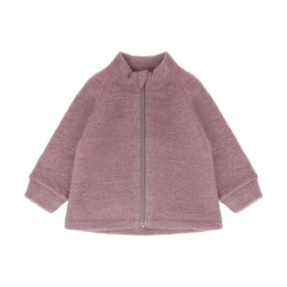 CeLaVi Wollfleecejacke in der Farbe Grape Shake