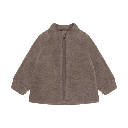 CeLaVi Wollfleecejacke in der Farbe Walnut