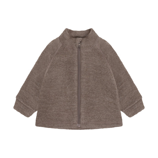 CeLaVi Wollfleecejacke in der Farbe Walnut