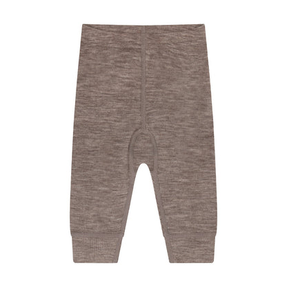 CeLaVi Merino Leggings Baby in Walnut, Vorderansicht