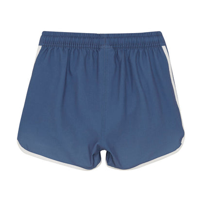 Color Kids Badeshorts Uni Blau – Rückseite mit elastischem Bund
