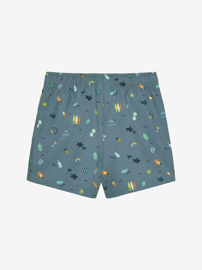 COLOR KIDS Kinder Badehose coronet blue mit Print Badebekleidung Kinder Winterthur Schweiz