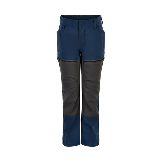  Color Kids Outdoor-Hose Blau mit wasserabweisendem Material und verstärkten Knien. Perfekt für Kinder in Winterthur, Zürich, Schweiz.