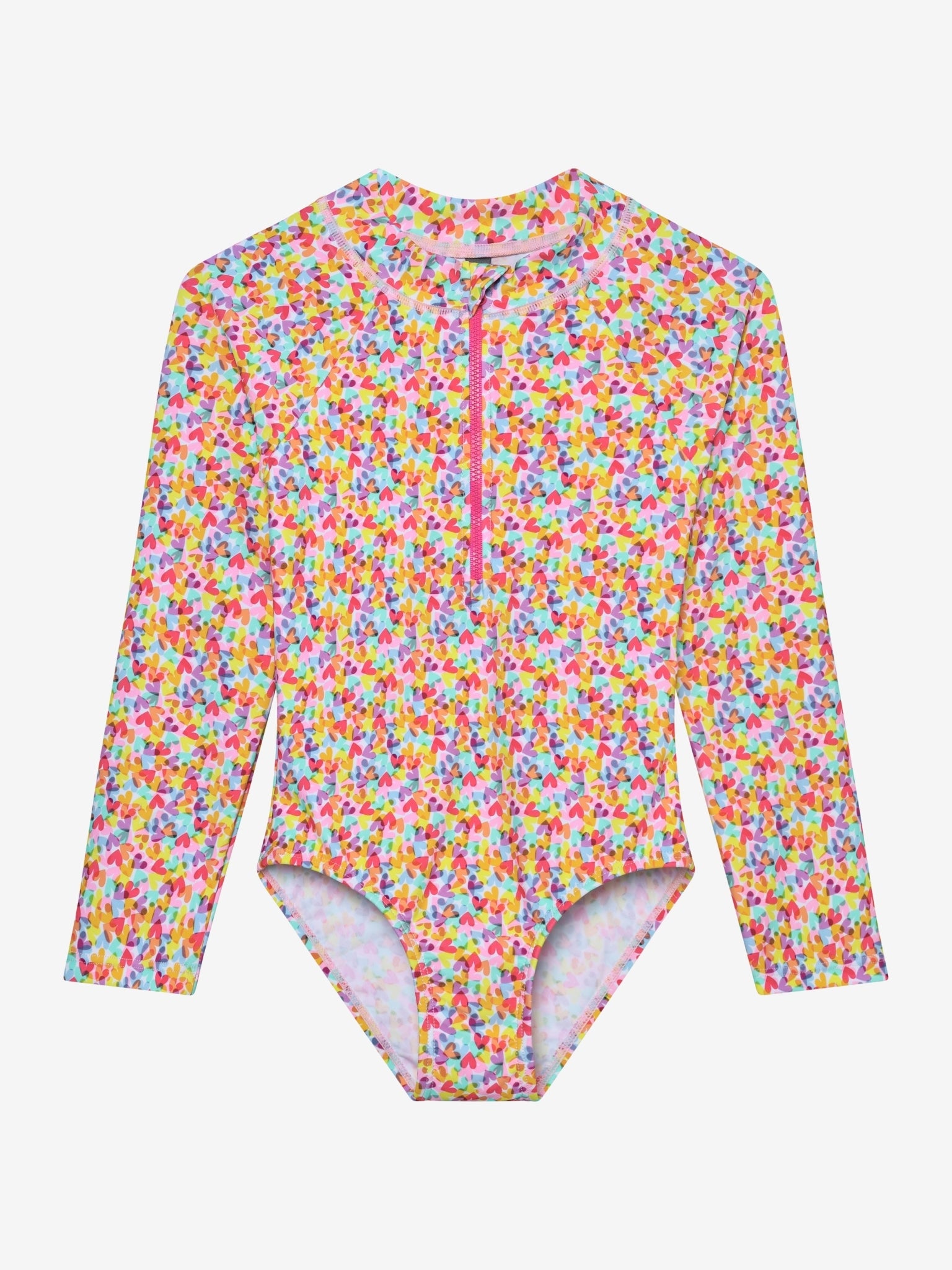 Color Kids UV Anzug Herzen bunt Kinder Badeanzug UV Schutz Winterthur Bärechind