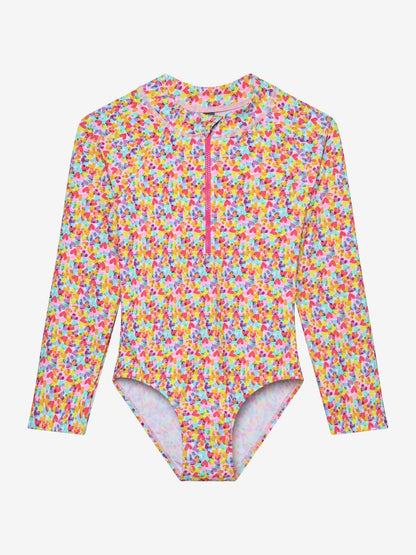 Color Kids UV Anzug Herzen bunt Kinder Badeanzug UV Schutz Winterthur Bärechind