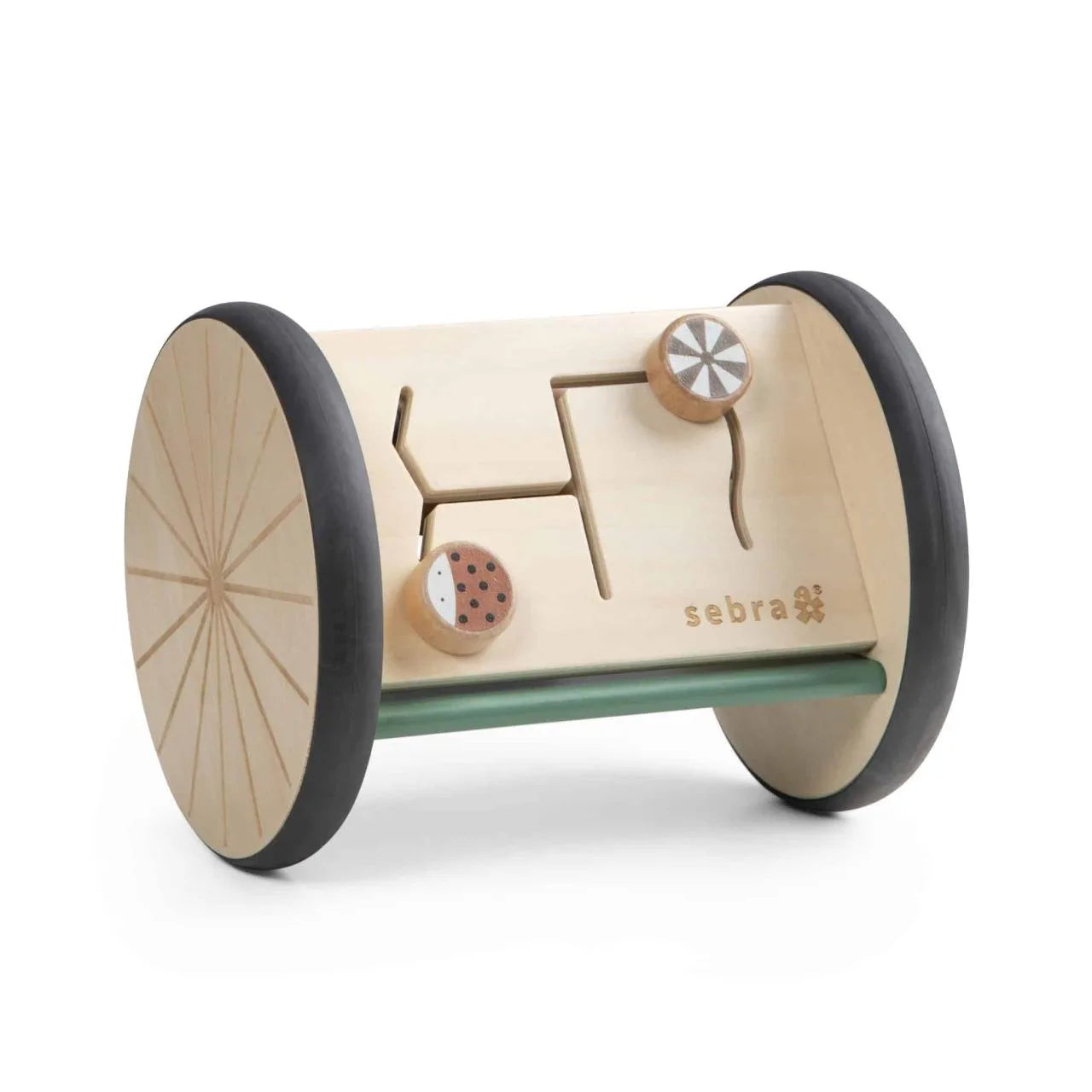 Rollender Aktivitäts-Spiegel aus Holz