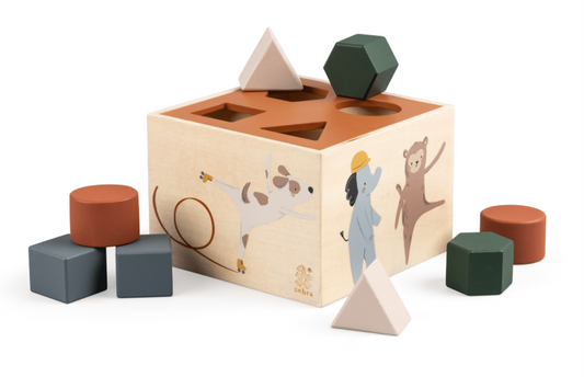 Formensteckspiel aus Holz