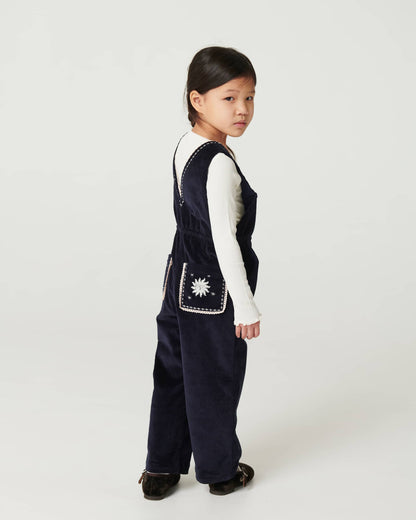 Copenhagen Colors Cord-Jumpsuit mit Stickerei bei Bärechind