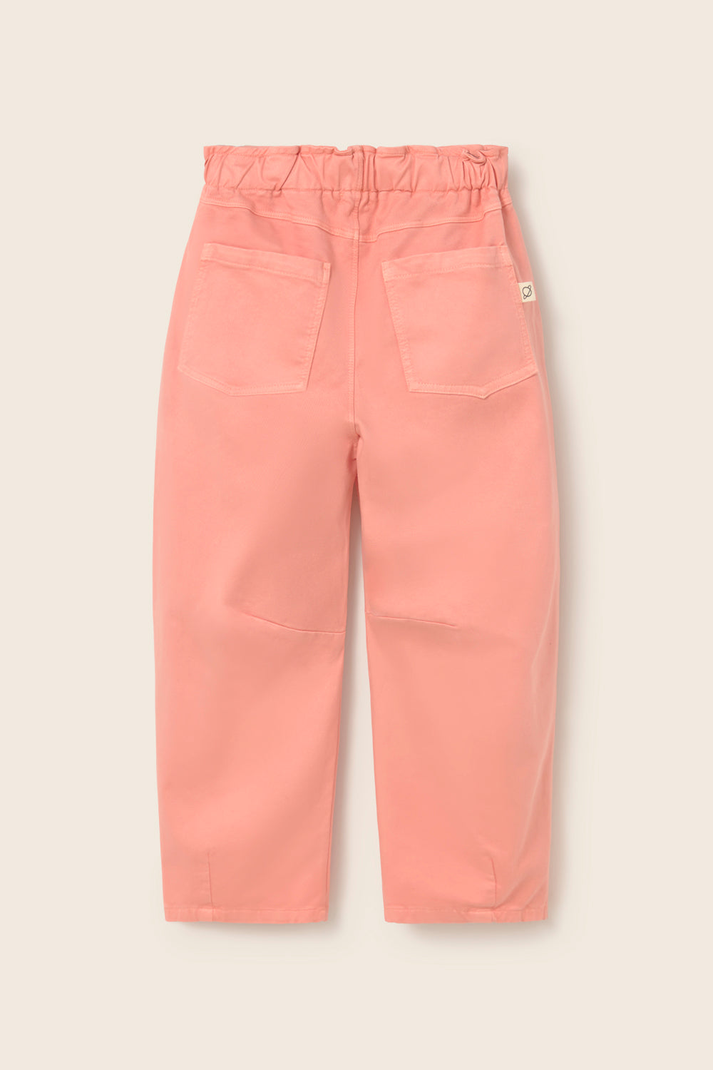 Kinderhose in Pfirsichfarbe von Cozmo Rückansicht im Bärechind Winterthur