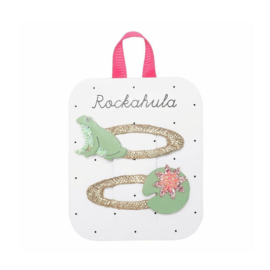Haarspange Frosch