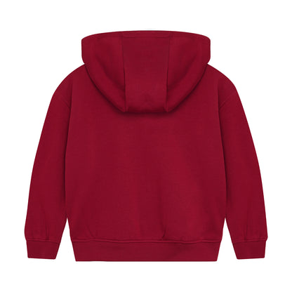 Kinder Hoodie Jacke aus Bio-Baumwolle mit praktischer Kängurutasche