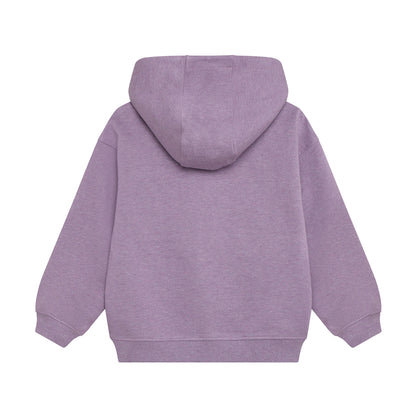 Kinder Hoodie aus 100% Baumwolle, Rückansicht mit Kapuze